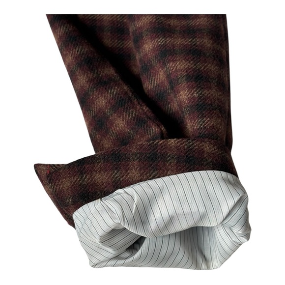 JKT  New York 100% wool men’s 2 button closure plaid blazer coat rn#98302 | 40R - Picture 10 of 16